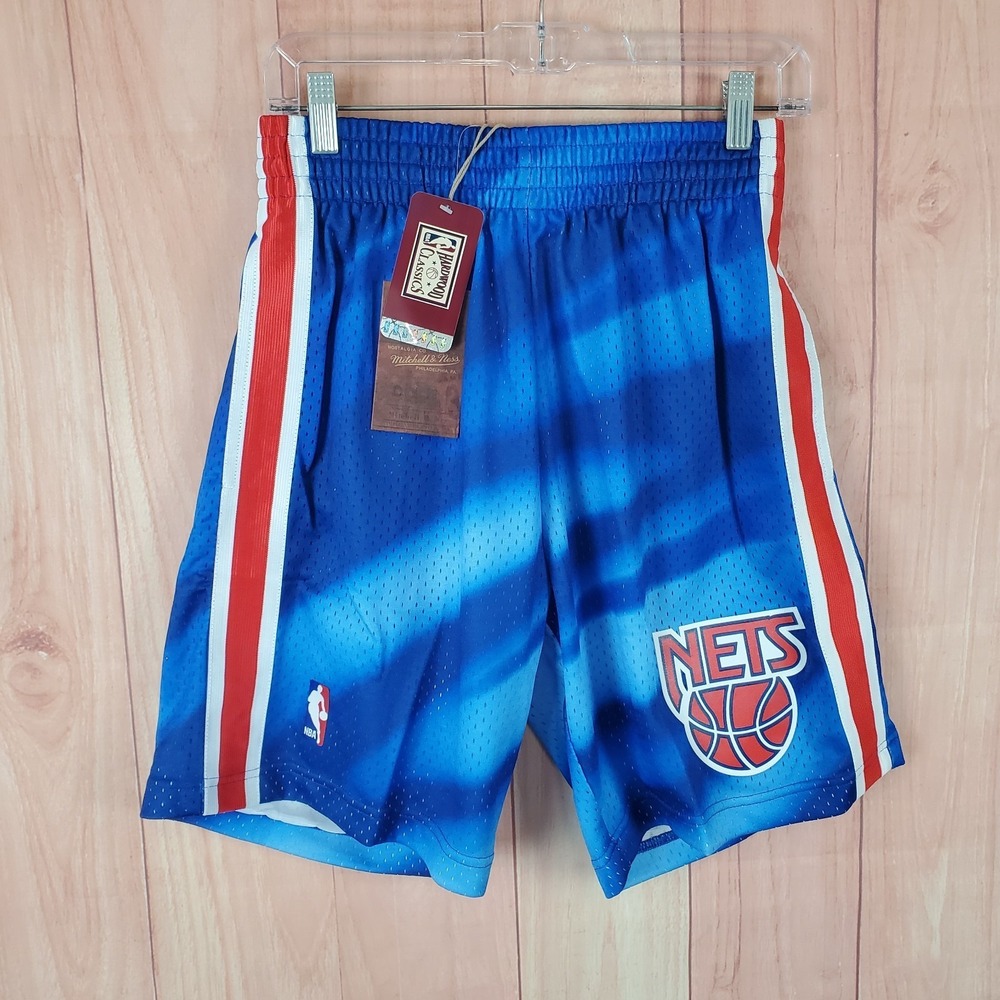 Mitchell &‎ Ness New Jersey Nets Shorts Sz XL Basketball Swingman Collection